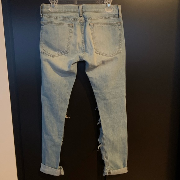 Rag & Bone/JEAN Dre Skinny Boyfriend Jeans - Picture 9 of 13